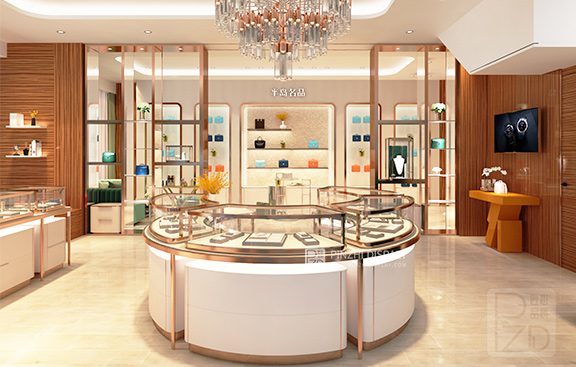 High End Luxury Jewelry Store Design