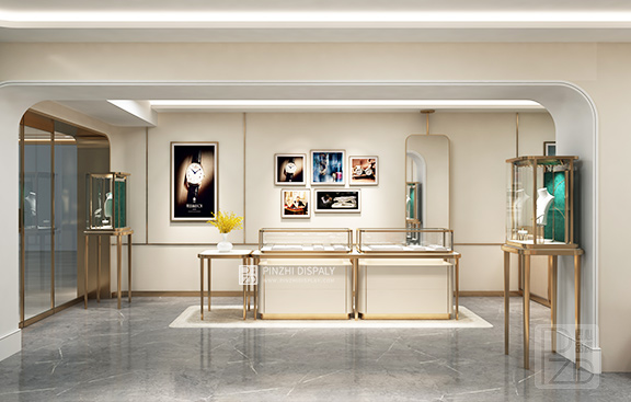 Luxury Jewelry Store Display Design