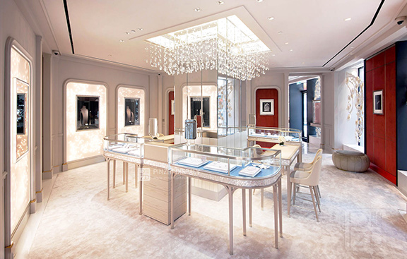 High End Luxury Jewelry Display Showcase