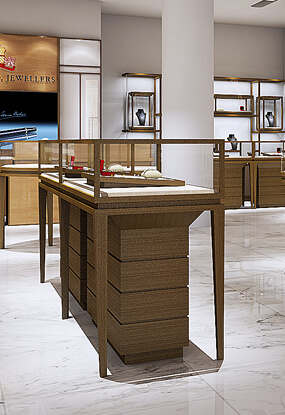 jewelry shop design jewelry showcase