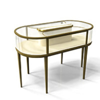 OVAL GARDEN LOW CABINET