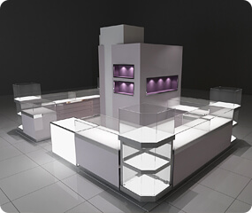 jewelry kiosk design