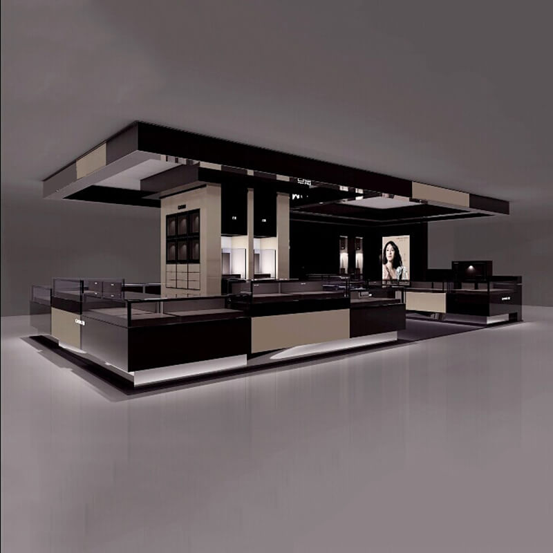 jewelry kiosk Jewelry shop design renderings
