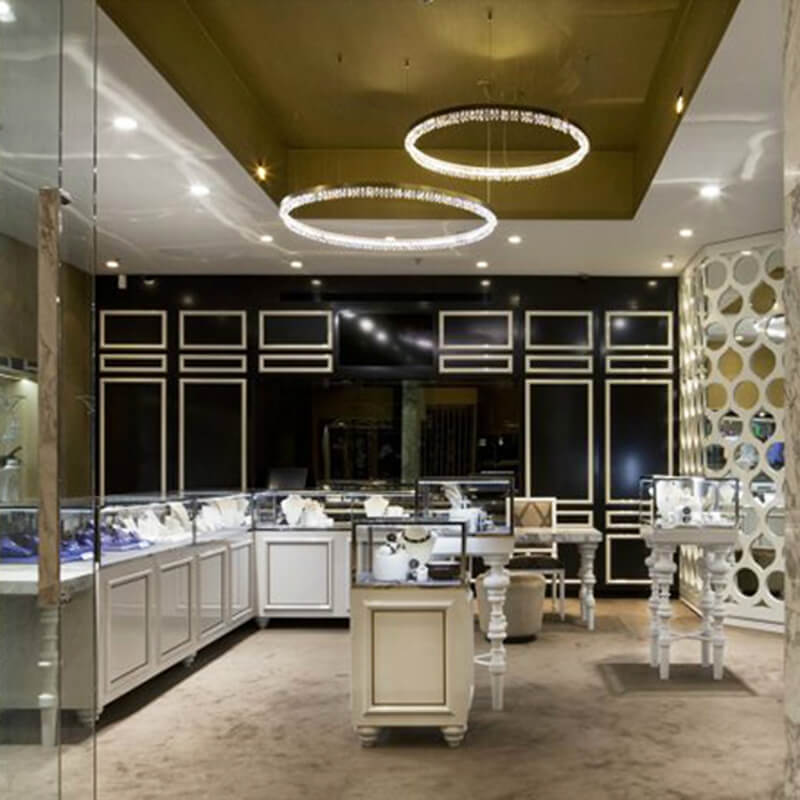 Retail jewelry store design ideas | Guangzhou Pinzhi Display Manufacturer