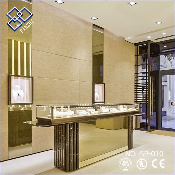 Best Jewelry Store Interior Design With Showcase Guangzhou