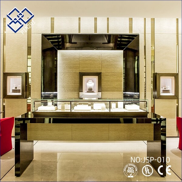 Best Jewelry Store Interior Design With Showcase Guangzhou