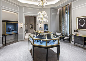 Commercial jewelry shop design