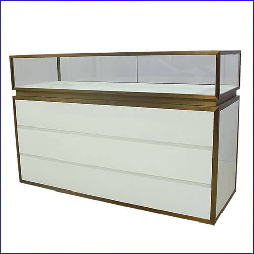 White Jewellery Display Cabinet