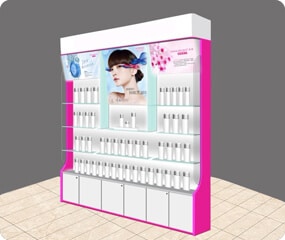 perfume display cabinet