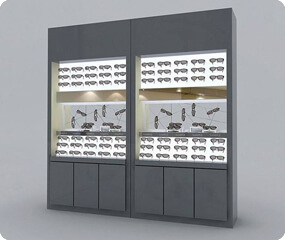 sunglasses display cabinet