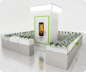 mobile phone kiosk