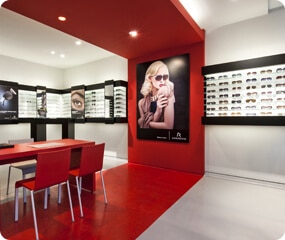 optical shop interior design