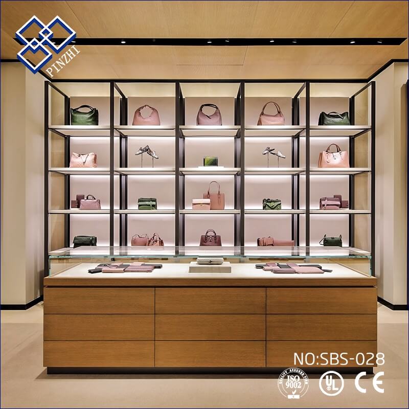 handbag display cabinet