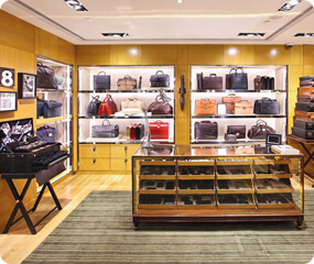 bags shop design