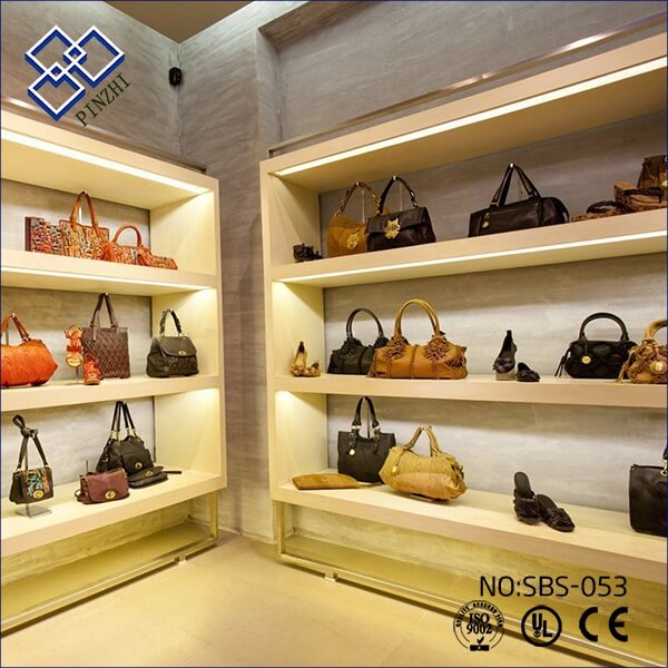 Handbag display rack for bags shop display | Guangzhou Pinzhi 