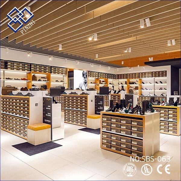 Retail Shoes Shop Interior Decoration Design Guangzhou