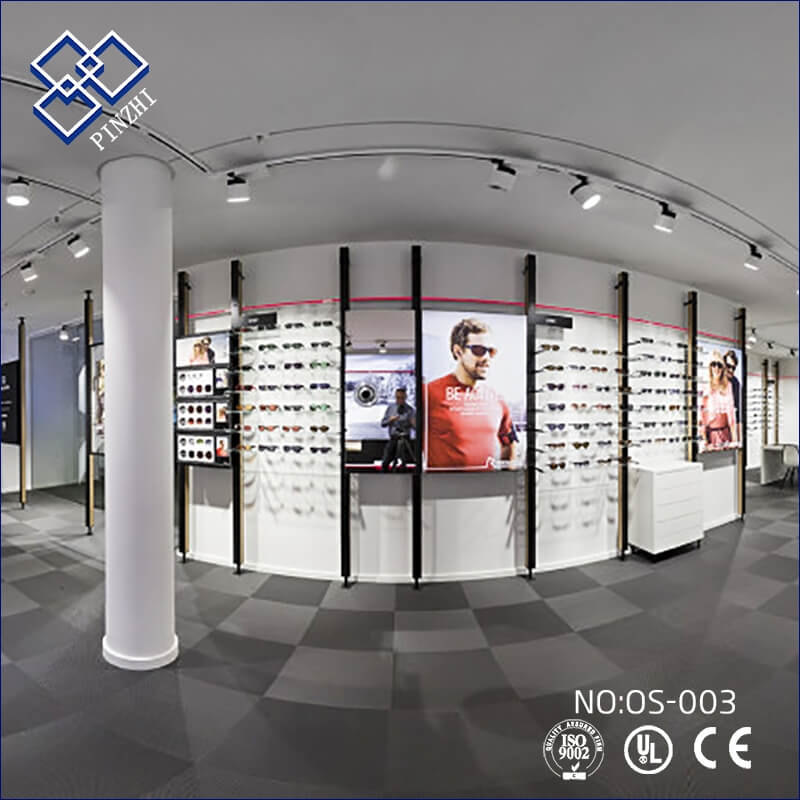 Modern Optical Frame Display Shop Design In Uk Guangzhou