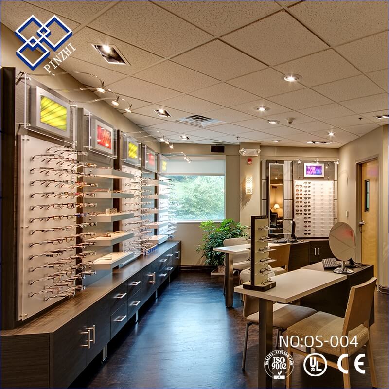 Small optical store interior design ideas | Guangzhou Pinzhi Display Manufacturer