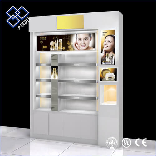 perfume display showcase