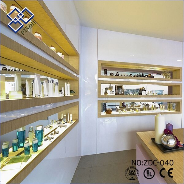 cosmetic shop layout