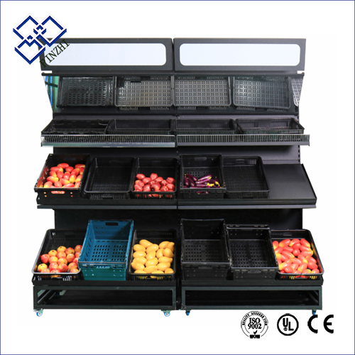 fruit display shelves