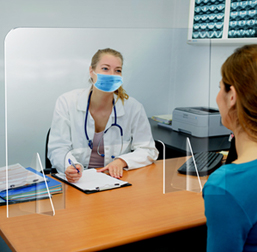 Sneeze Guards For Doctors Offices