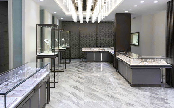 high end jewelry shop design