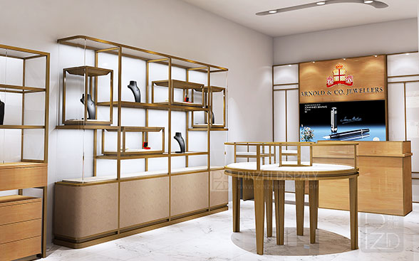 high end jewelry shop design