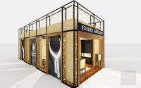 high end jewelry kiosk design