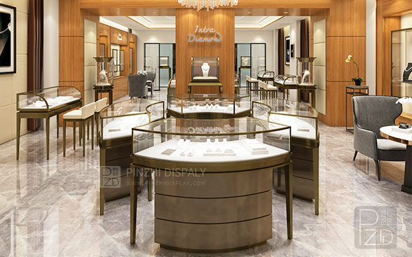 luxury jewelry store design