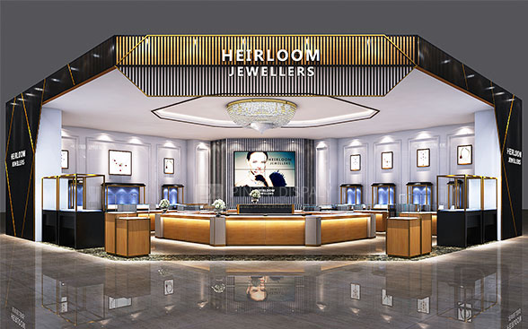 luxury jewelry store design