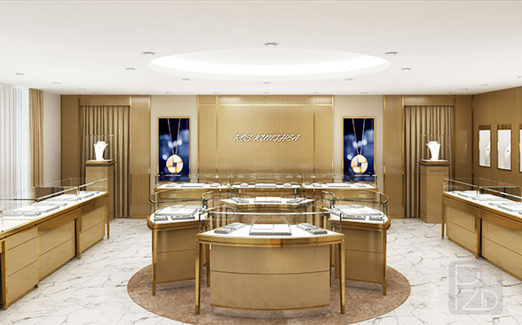 luxury jewelry store design