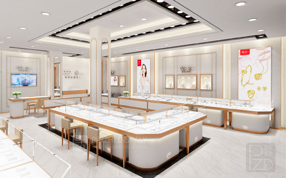 luxury jewelry shop design project