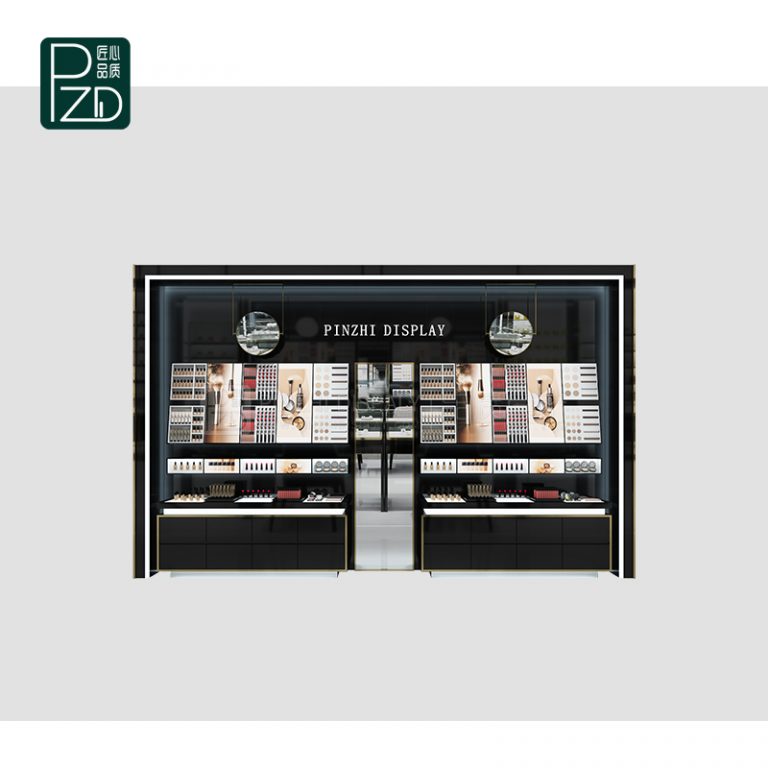 Modern Style cosmetic display showcase for display | Guangzhou Pinzhi