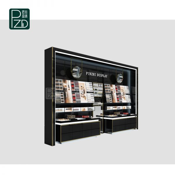Modern Style cosmetic display showcase for display | Guangzhou Pinzhi