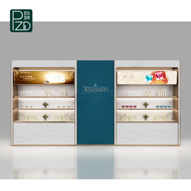 New design skincare cosmetic display furniture for cosmetic shop