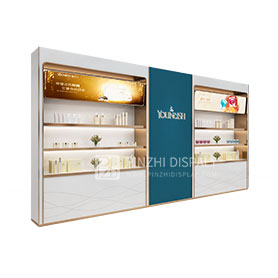 New design skincare cosmetic display furniture for cosmetic shop