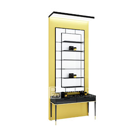 high end makeup display cabinet perfume display shelf