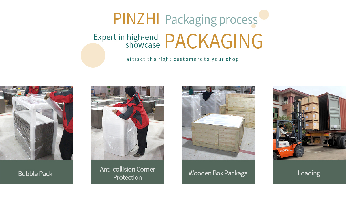 Pinzhi-Showcase material-Packaging process