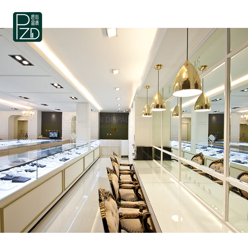 luxury jewelry store-4 High End Luxury Jewelry Display Showcase