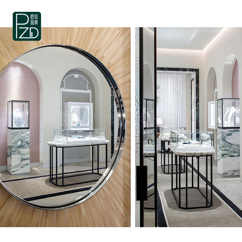 dd How to design a high-end jewelry store