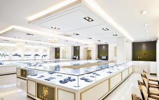 luxury jewelry store design