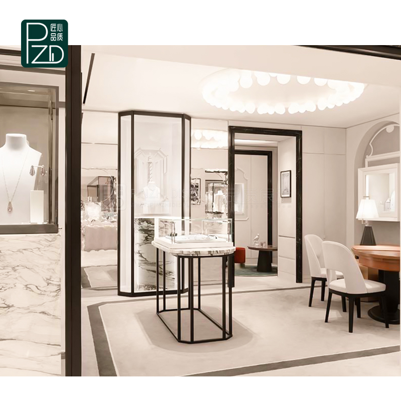 ff How to design a high-end jewelry store