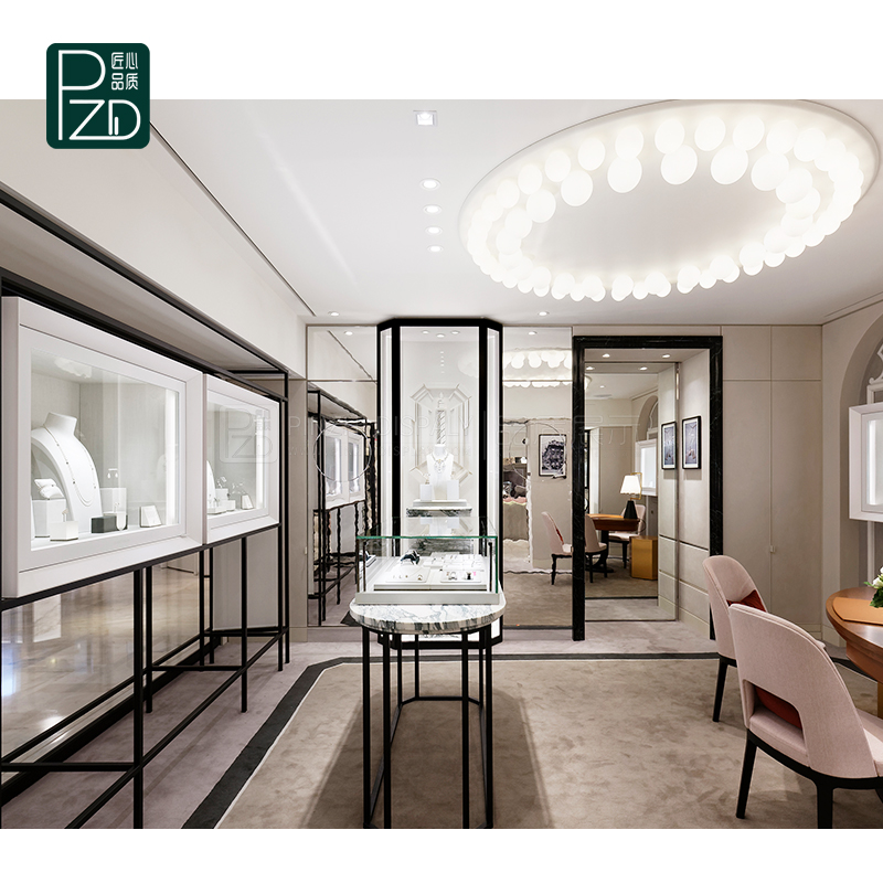 How to design a high-end jewelry store