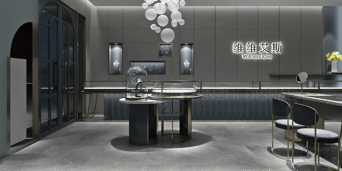 【Hongkong】Luxury jewelry showroom interior design