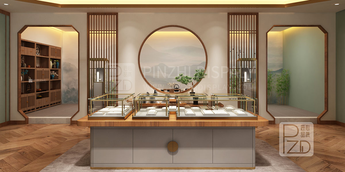 【Singapore】luxury vintage interior jewelry store design