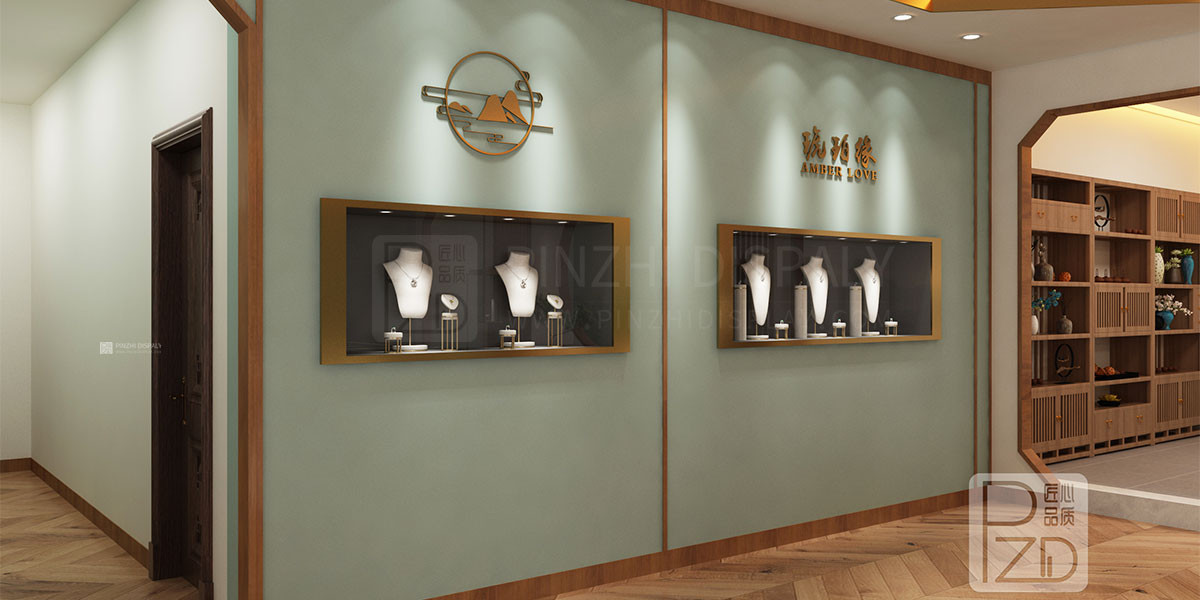 【Singapore】luxury vintage interior jewelry store design