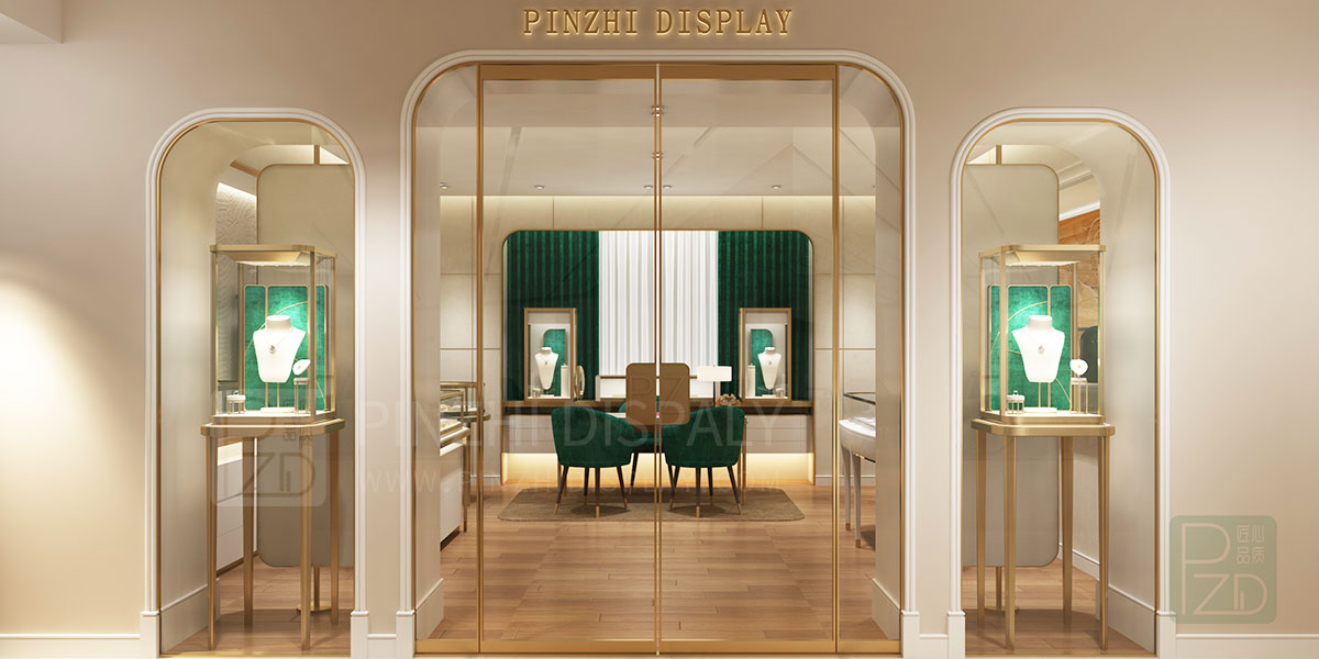 【2021 NEW】High end interior design for jewellery showroom