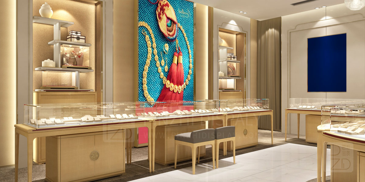 【2021 Latest】Interior Design of Gold Jewelry Store