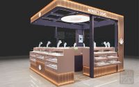 【USA】high end jewelry kiosk design for mall